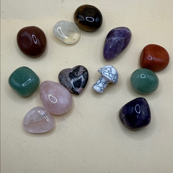 Mixed Tumbled Gemstone Set - Assorted Colors - Picture 2 of 4